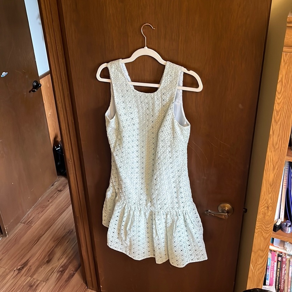 J. Crew size 4 Summer Dress Green